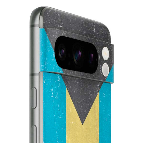Bahamas Flag Distressed Google Pixel 8 Pro Skin